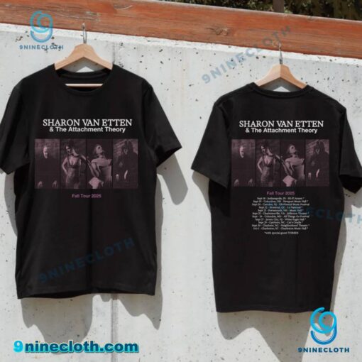 Sharon Van Etten & The Attachment Theory Fall 2025 Tour Dates T-shirt Zr0CQc8