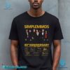 Simple Minds 48th Anniversary 1977-2025 Signatures T-shirt TaEGVHl