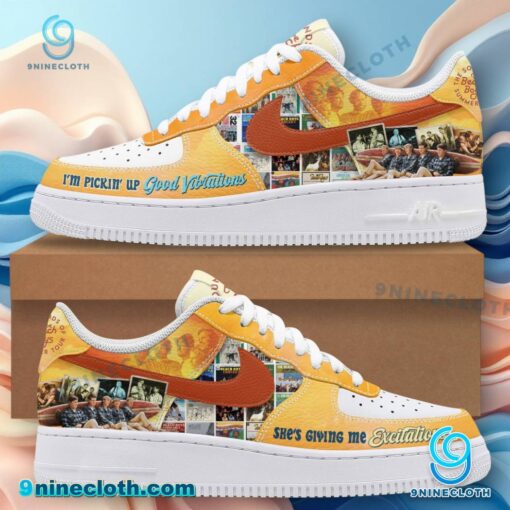 The Beach Boys I'm Pickin' Up Good Vibrations She's Giving Me Excitations Air Force Shoes MkUJoXW