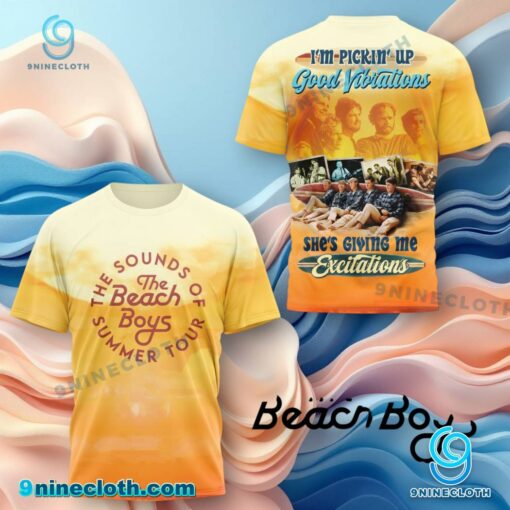 The Beach Boys The Sounds Of Summer Tour Shirt NEbyv5n