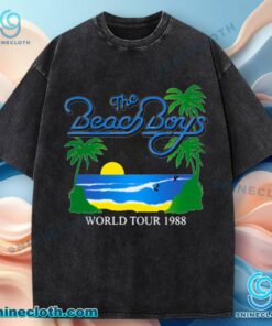 The Beach Boys World Tour 1988 Acid Washed Tshirt NG2jnLw