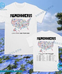 The Lemonheads Love Chant USA Tour 2025 T-shirt 97SsFnt