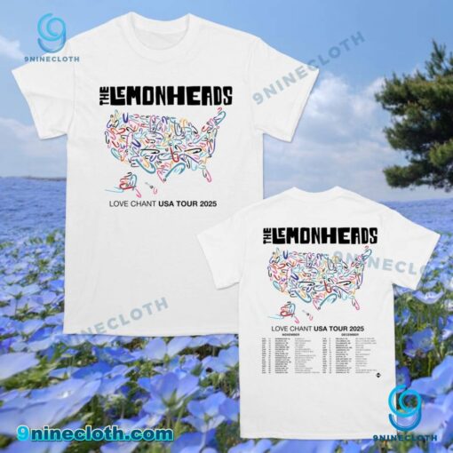 The Lemonheads Love Chant USA Tour 2025 T-shirt 97SsFnt