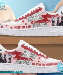 The Warning Keep Me Fed Air Force Shoes Jgt4EQu