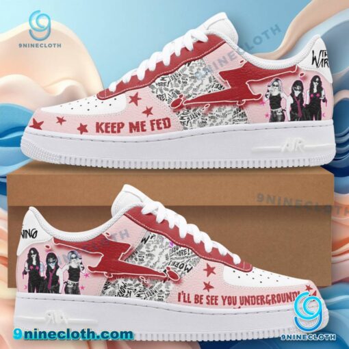 The Warning Keep Me Fed Air Force Shoes Jgt4EQu