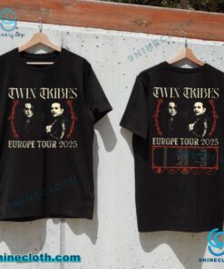 Twin Tribes Europe Tour 2025 Unisex T-shirt zjSCBpf