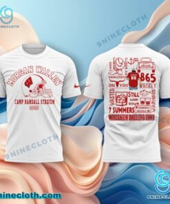 Wisconsin Badgers X Morgan Wallen Camp Randall Stadium 2025 T-shirt YenTQWf
