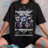 World Tour 2025 Babymetal 15th Anniversary 2010-2025 Signatures Unisex T-shirt sxZ3qEc