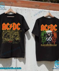 ACDC 20 July 2025 Imola Italy Pwr Up Tour T-shirt Ph0N1KJ