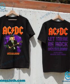 ACDC Pwrup Tour Let There Be Rock Dusseldorf 08072025 Merkur Spiel-Arena Unisex T-shirt sbMYw5B
