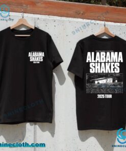 Alabama Shakes From Athens Alabama Live In Concert 2025 Tour T-shirt EvkYrXF