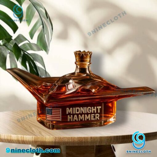 B-2 Bomber Midnight Hammer Custom Whiskey Bottle yhYe2PC