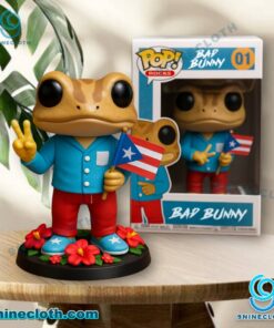 Bad Bunny Concho Frog Collectible Figure 67uFq5W