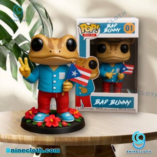 Bad Bunny Concho Frog Collectible Figure 67uFq5W