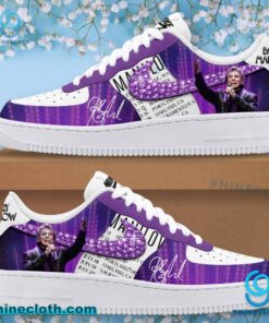 Barry Manilow Purple Air Force Shoes UmlX4hM