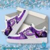 Barry Manilow Purple Air Force Shoes-a cgEdpNm