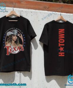Beyonce Cowboy Carter Tour 2025 Houston H-town Unisex T-shirt xlVSmvP