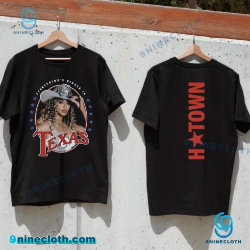 Beyonce Cowboy Carter Tour 2025 Houston H-town Unisex T-shirt xlVSmvP