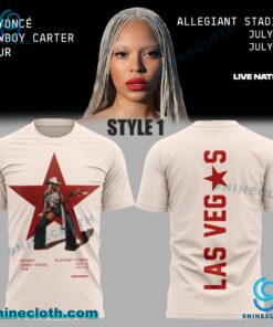 Beyonce Cowboy Carter Tour Las Vegas 2025 T-shirt cnwbDKU