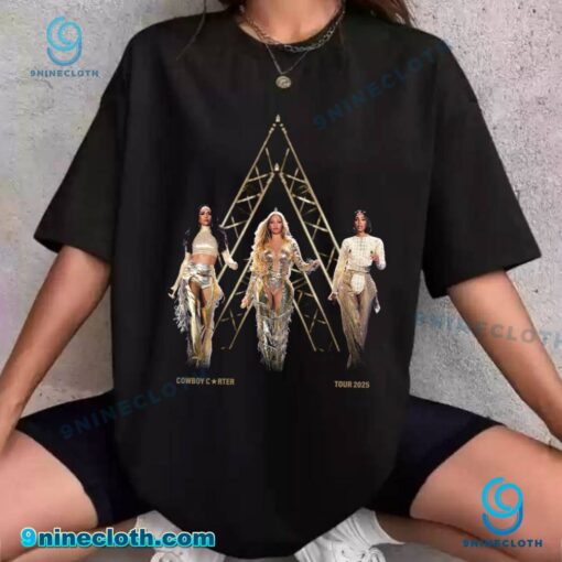 Beyonce Destiny's Child Cowboy Carter Tour 2025 T-shirt vHj83ZR