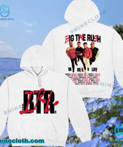 Big Time Rush Btr Irl In Real Life Worldwide 2025 Tour Hoodie dbCijvL
