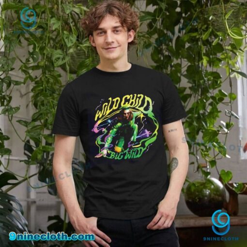 Big Wild Wild Child Album Cover T-shirt Mzi51k4