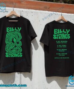 Billy Strings Australia And New Zealand 2025 Snake Art T-shirt Jtz6Ivl