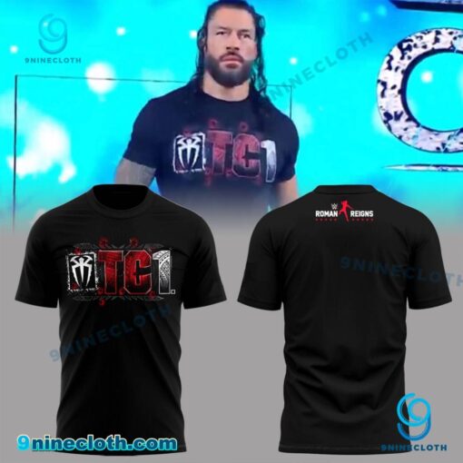 Black Roman Reigns OTC 1 T-shirt ZyDvfmg