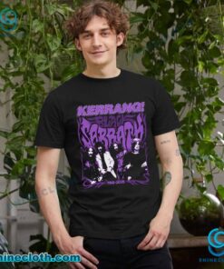 Black Sabbath X Kerrang 1968-2025 Unisex T-shirt 5xcdujs