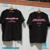 Blackpink Continent Logo Deadline World Tour Asia Europe North America 2025-2026 Unisex T-shirt LGoU9IB