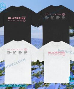 Blackpink Deadline World Tour 2025-2026 Unisex T-shirt y3Jj9Pw