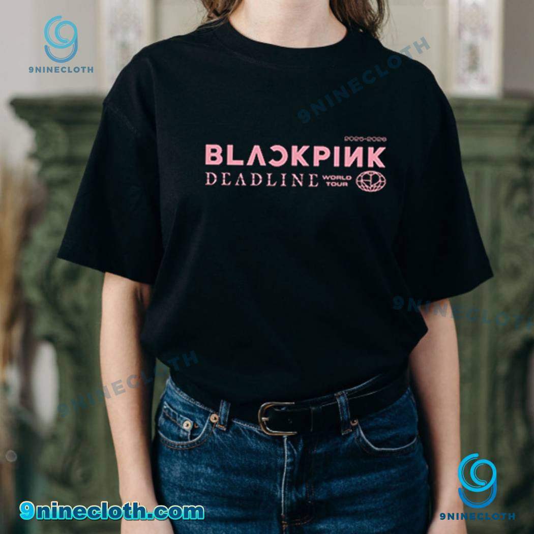 【限定品】BLACKPINK DEADLINE Tシャツ BLACKPINK Tシャツ DEADLINE ロゴ ロング ワールドツアー - メルカリ