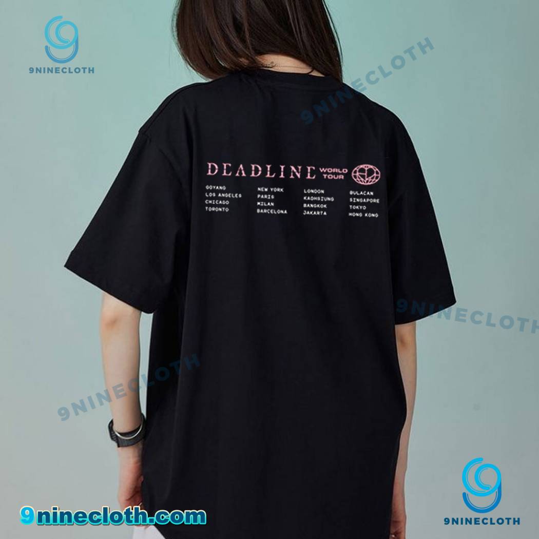 Blackpink Deadline World Tour 2025-2026 Unisex T-shirt-b 5BZL4qE