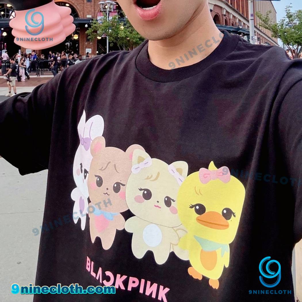 ★大人気★BLACKPINK PLUSH T-SHIRT Blackpink Plush Character Deadline World Tour 2025 New York
