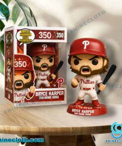 Bryce Harper 350 Home Runs Collectible Figure KQSJl9T