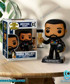 Bubba Wallace 2025 Brickyard 400 Champion Collectible Figure f6Fq72O