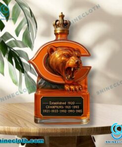 Chicago Bears Champions Custom Whiskey Bottle v425xgP