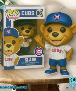 Chicago Cubs Clark Mascot Collectible Figure bOSvpVa