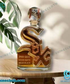 Chicago White Sox 125th Anniversary 1990-2025 Custom Whiskey Bottle XPgKz8k