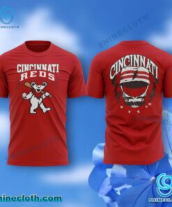 Cincinnati Reds Grateful Dead Night 2025 T-shirt vXT7gEJ