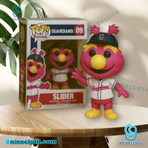 Cleveland Guardians Slider Mascot Collectible Figure AbjV7wK