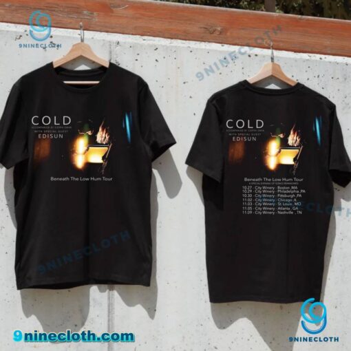Cold Fall 2025 Beneath The Low Hum Tour Unisex T-shirt D91lAWM