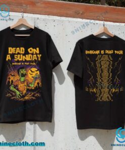Dead On A Sunday Bobcore Is Dead Tour 2025 T-shirt WzY6U9o