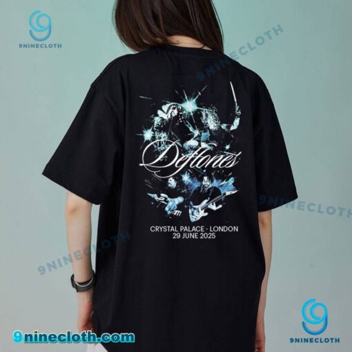 Deftones Crystal Palace London 29 June 2025 Unisex T-shirt Hg50482