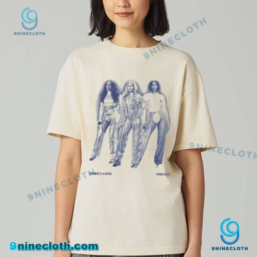 Destinys Child X Beyonce Cowboy Carter Tour T-shirt qLgt91X
