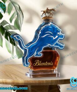 Detroit Lions Custom Whiskey Bottle 92lhkXM