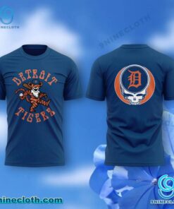Detroit Tigers Grateful Dead Night 2025 T-shirt RnvWGT9