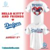 Dodgers X Hello Kitty And Friends Baseball Jersey-c U5H0R3w