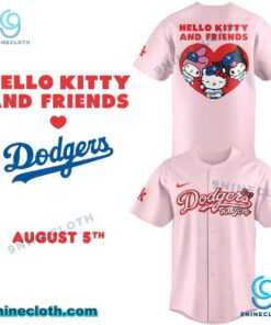 Dodgers X Hello Kitty And Friends Baseball Jersey 3lnwsRY