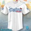 Dodgers X Hello Kitty And Friends Baseball Jersey-x Oobizfg